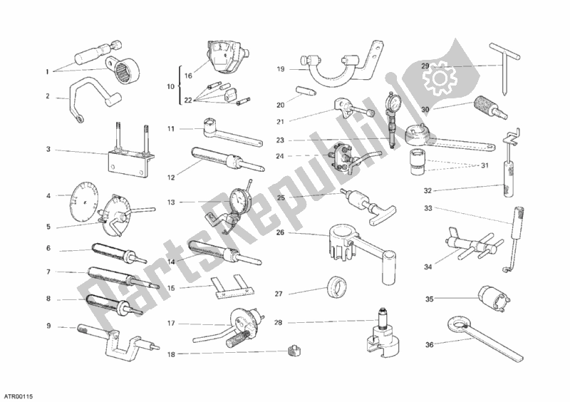 All parts for the Workshop Service Tools, Engine of the Ducati Sportclassic Sport 1000 2007